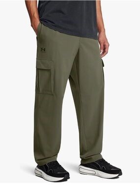 Under Armour Vibe Woven Cargo Pants Jogger Green 1386558-390 Men’s Size L